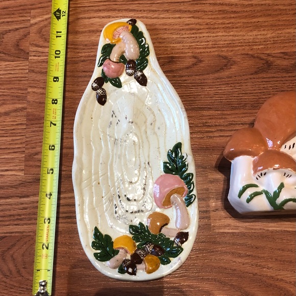 Mushroom napkin holder & spoon rest - Picture 2 of 8